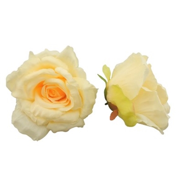 Silkerose fersken 12 cm